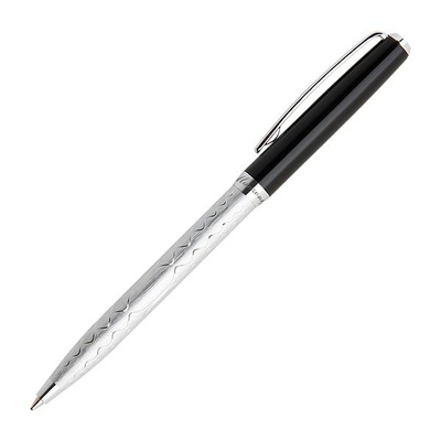 Ручка шариковая подарочная Manzoni Chieti серебро CHI3013-B,  [103034]