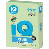 Бумага IQ Color А4 160г/м2, 250л., пастель, зеленая MG28, 110808