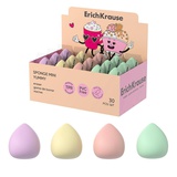 Ластик ErichKrause® Sponge Mini Yummy 30х28х28 мм, фигурный, цвета ассорти, ЕК63474