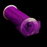 Фатин средней жесткости с глиттером 15.0см/1м №07 фиолетовый TBY.MG.150.07ф