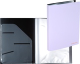 Папка 40 вкладышей deVENTE Esthetick, 700 мкм, вкладыш 30 мкм, фактура soft-touch, внутрнний карман 160мкм, непрозрачная лавандово-пепельная, 3101532