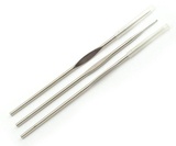 Крючок для вязания (12см) (0,5мм) Maxwell-14 никель,  [TB-CH03 0,5]
