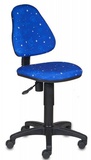 Кресло детское без подлокотников KD-4/Cosmos, ткань: космос на синем ( до 100кг )