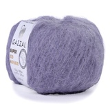Пряжа Gazzal Super Kid Mohair 25г/237м (22% полиамид, 47% супердетский мохер, 31% шерсть мериноса) 64411