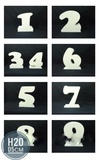 Цифра на подставке из пенопласта h20см; d5см (1-9)