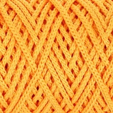 Шнур для вязания без сердечника Osttex 100м/210гр , ширина 3мм (100% полиэфир), 16-желтый