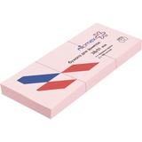 Блок  самоклеящийся, 38*51 мм, 100 л., Attomex, розовая, 3 шт. в упаковке, 2010705