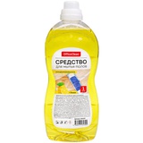 Средство для мытья полов и стен 1л. OfficeClean "Лимон", концентрат,  246207/А