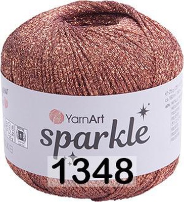 Пряжа YarnArt Sparkle 25г/160м (60% металлик полиэстер, 40% полиамид) 1348
