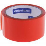 Клейкая лента 48мм*40м, 45мкм, OfficeSpace оранжевая,  [212006]