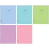 Тетрадь 12л. косая линия "Одноцветная" ArtSpace, обложка мелованный картон, блок 60г/м2 [183237]