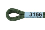 Мулине х\б 8м Гамма, зеленый-хаки 3156