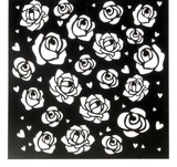 Трафарет для творчества "Розы",15 х15 см, 1657960