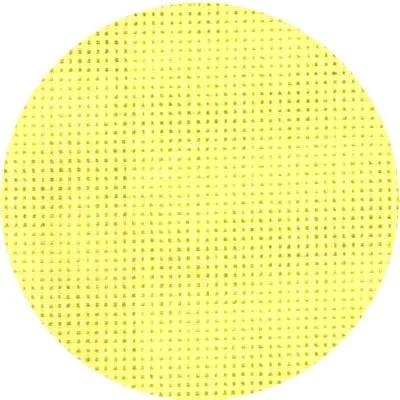 Канва для вышивания средняя №563 40х50см /10смх55кл. желтая,  [№563 желтый]