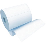 Полотенца бумажные в рулонах 1 слойн OfficeClean, система М1, 280м/рул, ЦВ, ультрадлина, перфорац., белые, 6 рулонов [262647]