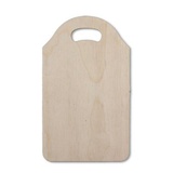 Деревянная заготовка (фанера) Доска прямоугольная с вырезом 17х10,2 см, Mr.Carving, ВД-012