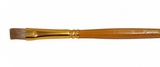 Кисть колонок №4 плоская PINAX Creative, короткая ручка, [434004]