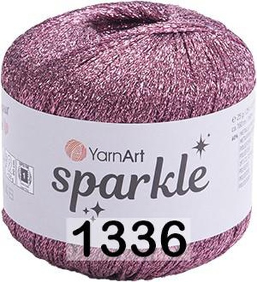 Пряжа YarnArt Sparkle 25г/160м (60% металлик полиэстер, 40% полиамид) 1336