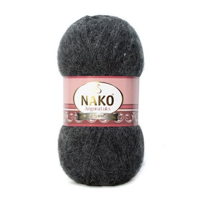 Пряжа NAKO Angora Luks 100г/550м (5%мохер, 15%шерсть, 80%акрил) 23328
