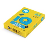 Бумага IQ Color А4 80г/м2, 500л., интенсив, ярко-желтая, IG50, 110666