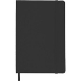 Записная книжка B6 80л. клетка, на резинке, deVENTE, кремовая бумага 70 г/м² , твердая обложка из кожзама, Soft Touch, черный, в термоусадочной пленке [2252400]