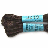 Мулине х\б 8м Гамма, темно-темно-коричневый 3219
