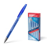 Ручка гелевая 0,5мм синий ErichKrause® R-301 Original Gel Stick, металлический наконечник [ЕК40318]