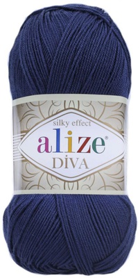 Пряжа Ализе Diva Silk effect 100г/350м (100%акрил),  [361]