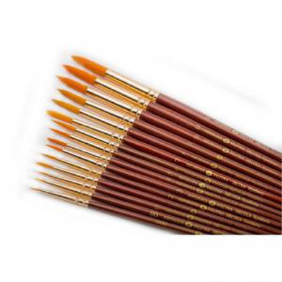 Кисть синтетика №11, круглая, Декола 6мм,  [2066781]