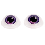 Глаза для игрушек пластиковые фиолетовые, без креплений 11,6×15,5 мм, 4шт,  [7337991]