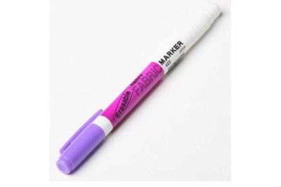 Маркер по ткани исчезающий 1мм Adgar, круглый, фиолетовый PW95-V