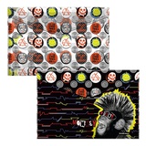 Папка на кнопке А4 160 мкм, прозрачная, в ассортименте, ErichKrause® Punky Monkey, ЕК55181