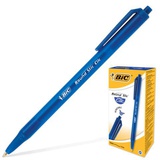 Ручка шариковая автоматическая 0,4мм синяя BIC "Round Stic Clic", корпус голубой, 926376 [141772]