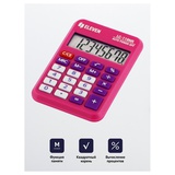 Калькулятор карманный Eleven LC-110NR-PK, 8-разрядный, питание от батарейки, 58*88*11мм, розовый, [339228]