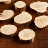 Деревянная заготовка (дерево) Набор спилов можжевельника, 2-4 см, 10шт. 4461430