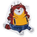 Кристальная мозаика 9*11см магнит "Кот Василий", 7+ CMF-ALVM-117