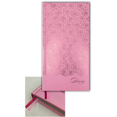 Записная книжка А6+ 120л. твёрдый переплёт с поролоном, тиснение розовой фольгой, матовая ламинация, блок - тонированный офсет 80 г/м2, [44524]