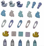 Набор пуговиц декоративных пластик "Крошка" (1754) 7702051