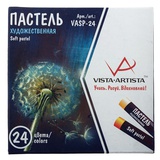 Пастель художественная VISTA-ARTISTA Studio, 24 цветов, VASP-24