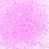 Бисер стеклянный GAMMA 5гр непрозрачный радужный, розовый меланж, круглый 10/*2,3мм, 1-й сорт Чехия, A069 (57526)