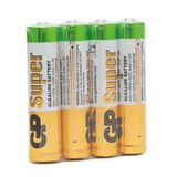 Батарейка LR03 GP Super AAA  Alkaline  комплект 4шт., GP 24ARS-2SB4