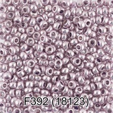 Бисер стеклянный GAMMA 5гр металлик, сиреневый, круглый 10/*2,3мм, 1-й сорт Чехия, F392 (18123)