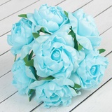 Букетик декор для творчества "Объёмный цветок" 7 цветков, голубой 2952449