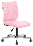 Кресло CH-330M/LPINK без подлокотников, искусственная кожа, цвет: светло-розовый, DIAMOND 357, крестовина металл. ( до 120кг )