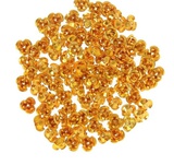 Декор для творчества металл "Розочки золото" набор 100 шт 0,8х0,8 см 3775516