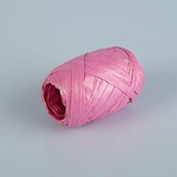 Рафия перламутровая лавандово-розовый, 3.5 мм х 10 м