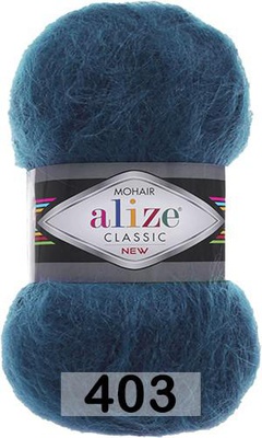 Пряжа Ализе Mohair Classic new 100гр/200м (51%акрил / 25%мохер / 24%шерсть) (403)