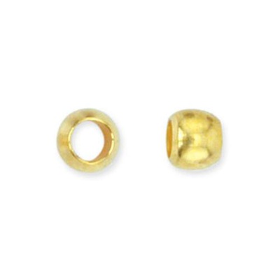 Фиксаторы кольцевые (кримпы) золото 2мм 2,9гр. JFC1G-25Z