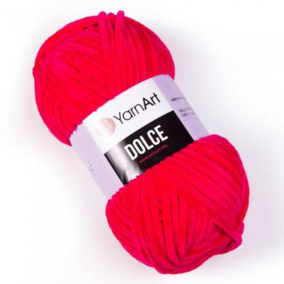 Пряжа YarnArt DOLCE 100г/120м (100% микрополиэстер),  мальва [759]