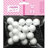 Набор заготовок для декорирования deVENTE: шарики из пенопласта, d=2 см, 20 шт.,  в пластиковом пакете с подвесом 8003900